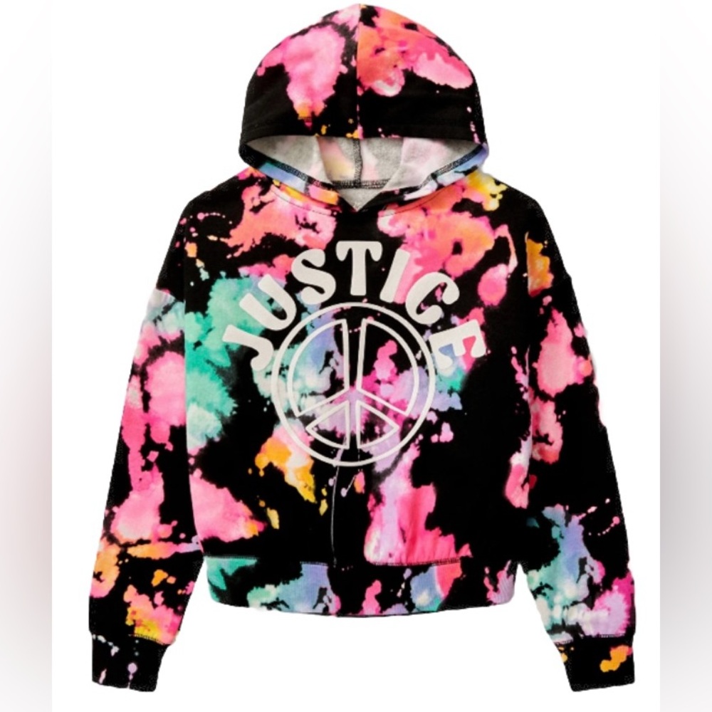 Justice Girl’s EDF Hoodie Pull-on Rose Sizes Vary NWT